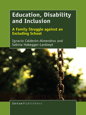 cover image of Education, Disability and Inclusion